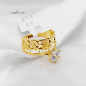 محبس سولتير مرصع
