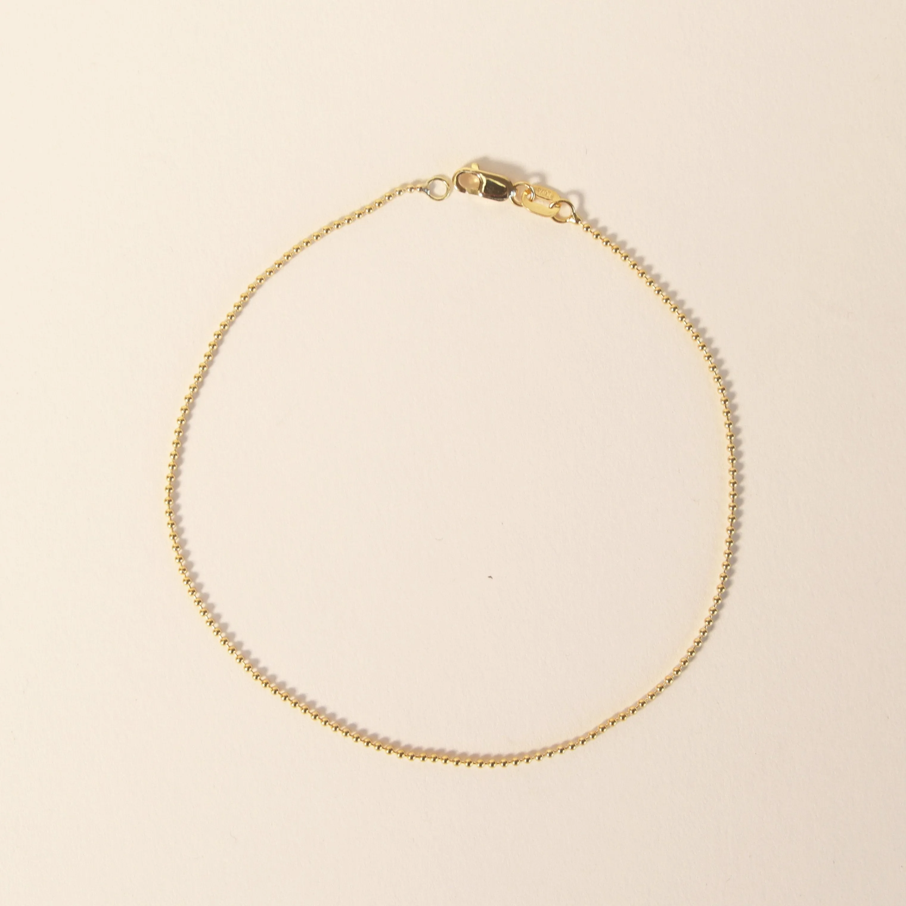 1.0MM Ball Anklet