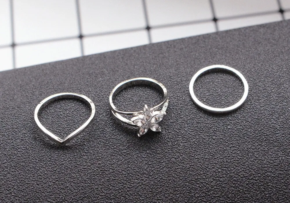 3 Piece Toe Ring Set