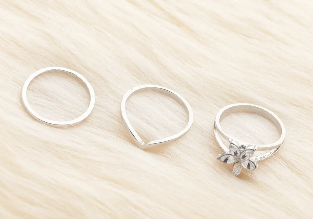 3 Piece Toe Ring Set