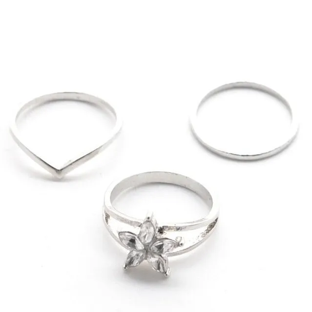 3 Piece Toe Ring Set