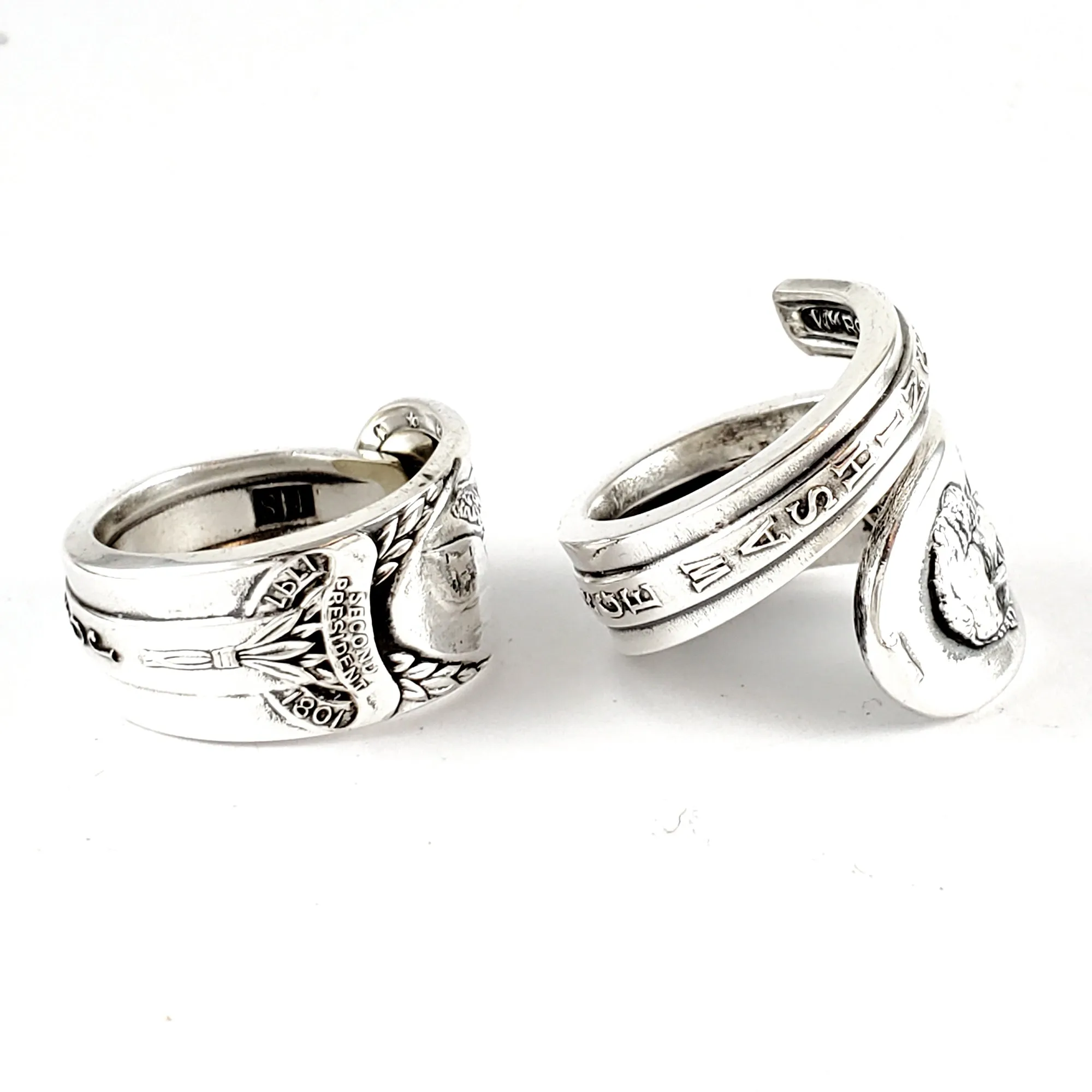 Abraham Lincoln Presidential Spoon Ring - Made to Order