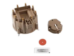 ACCEL Distributor Cap & Rotor Kit - HEI Style - Tan 1972-1986 Various GM - Clamp Down Cap