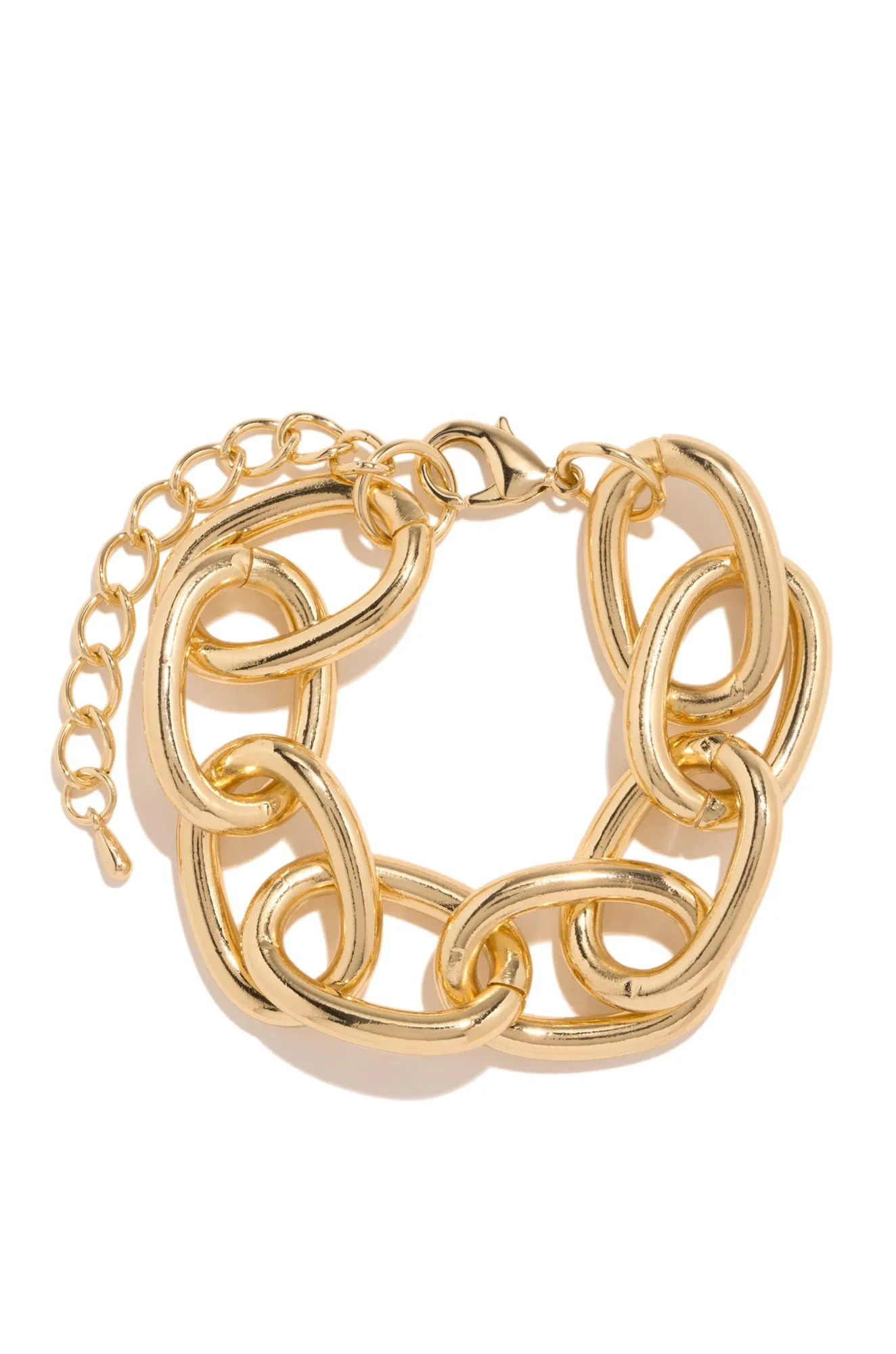 Ameera Statement Anklet - Gold