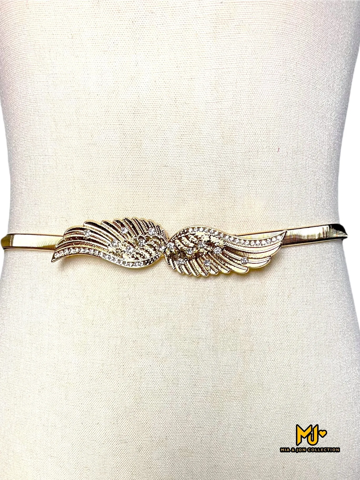 Angel Wings Metal Belt