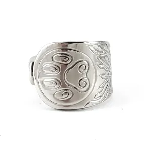 Animal Paw Stainless Steel Spoon Ring