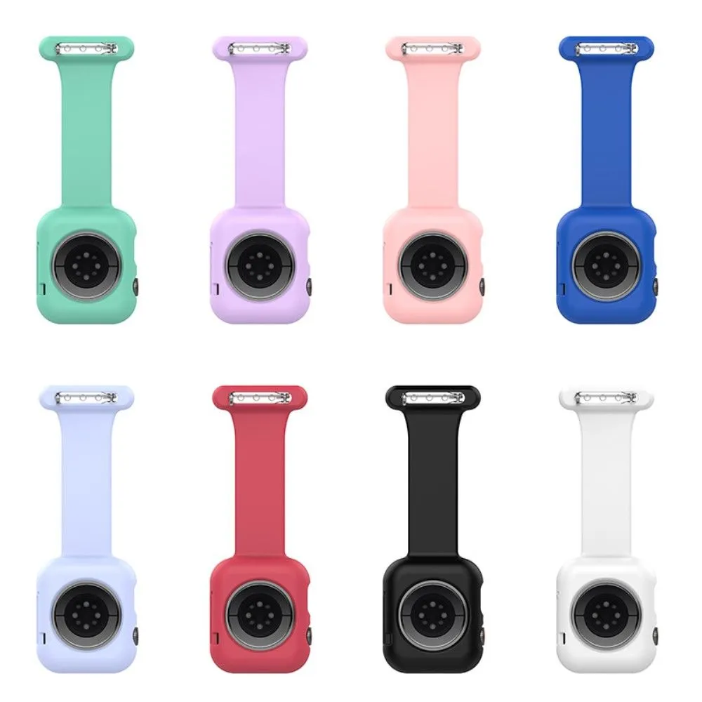 Apple Watch (41mm) doctor nurse silicone watch strap - Black
