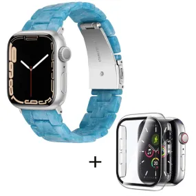 Apple Watch 42mm two-tone soft silicone watchband - Black   Green
