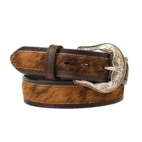 ARIAT Women's Calf Hair Brown Western Belt