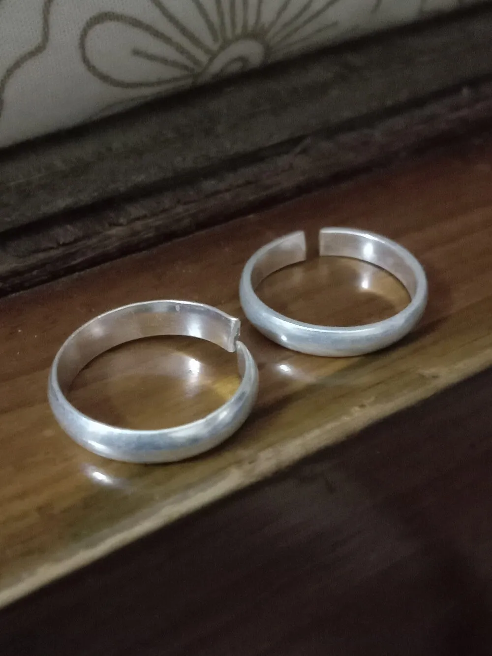 Band Toe cum Thumb Ring Single