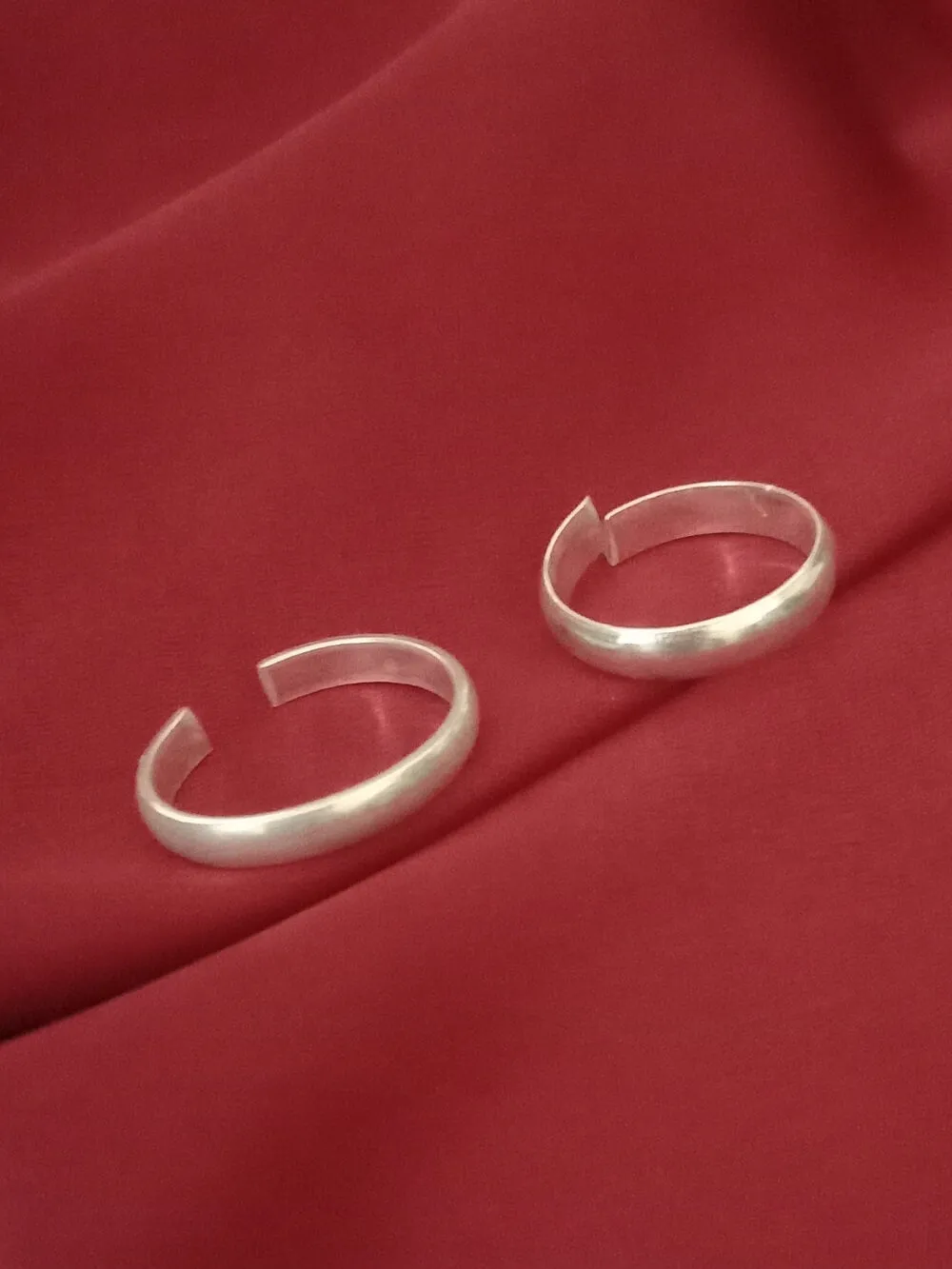 Band Toe cum Thumb Ring Single