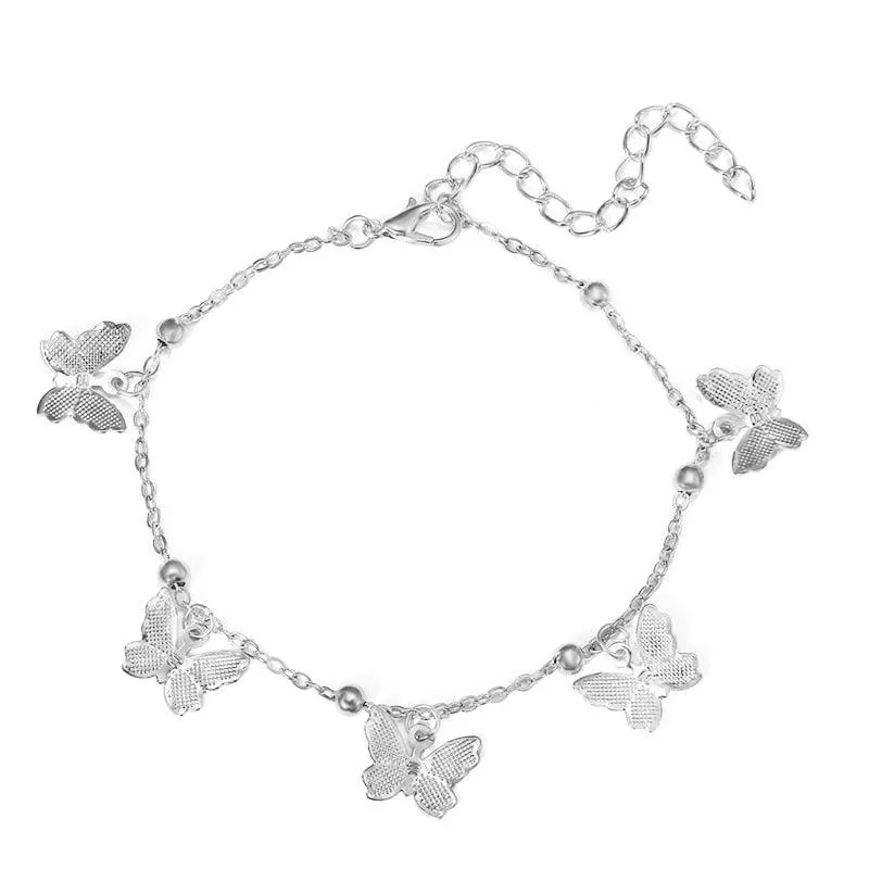 Beach Foot Decoration butterfly anklet
