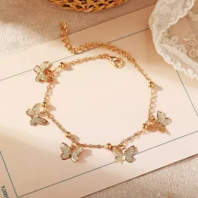 Beach Foot Decoration butterfly anklet