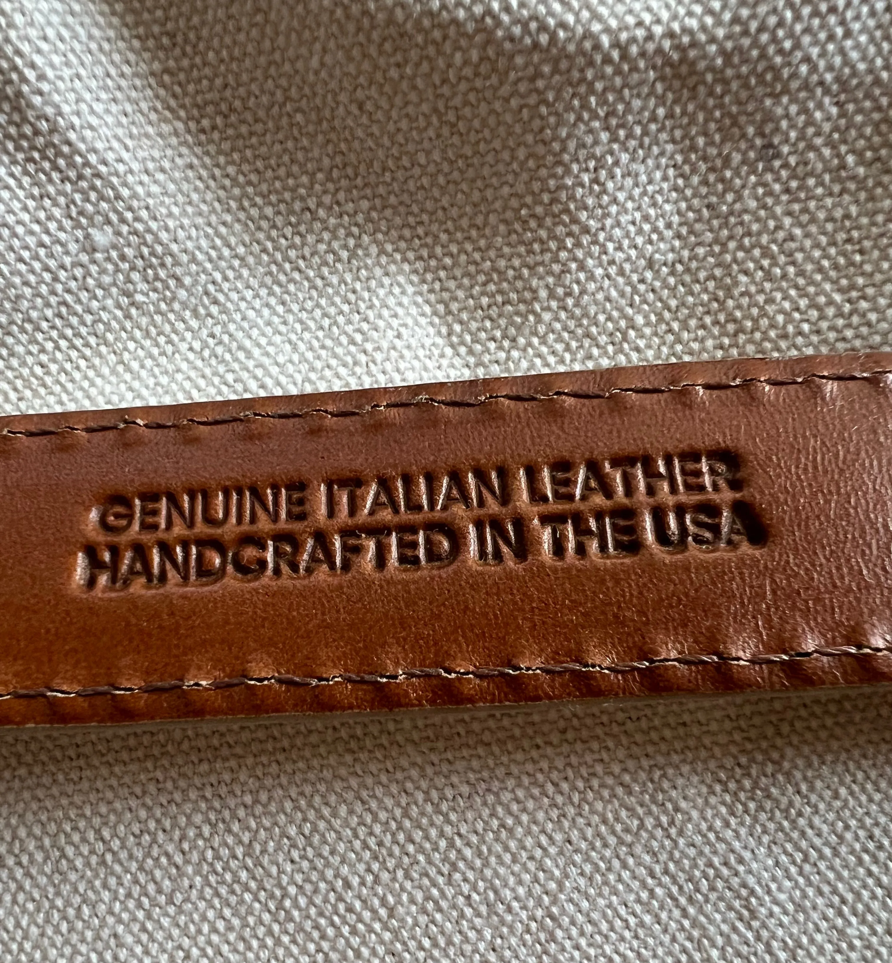 Belt - Alaska Leather Rose Gold Metallic