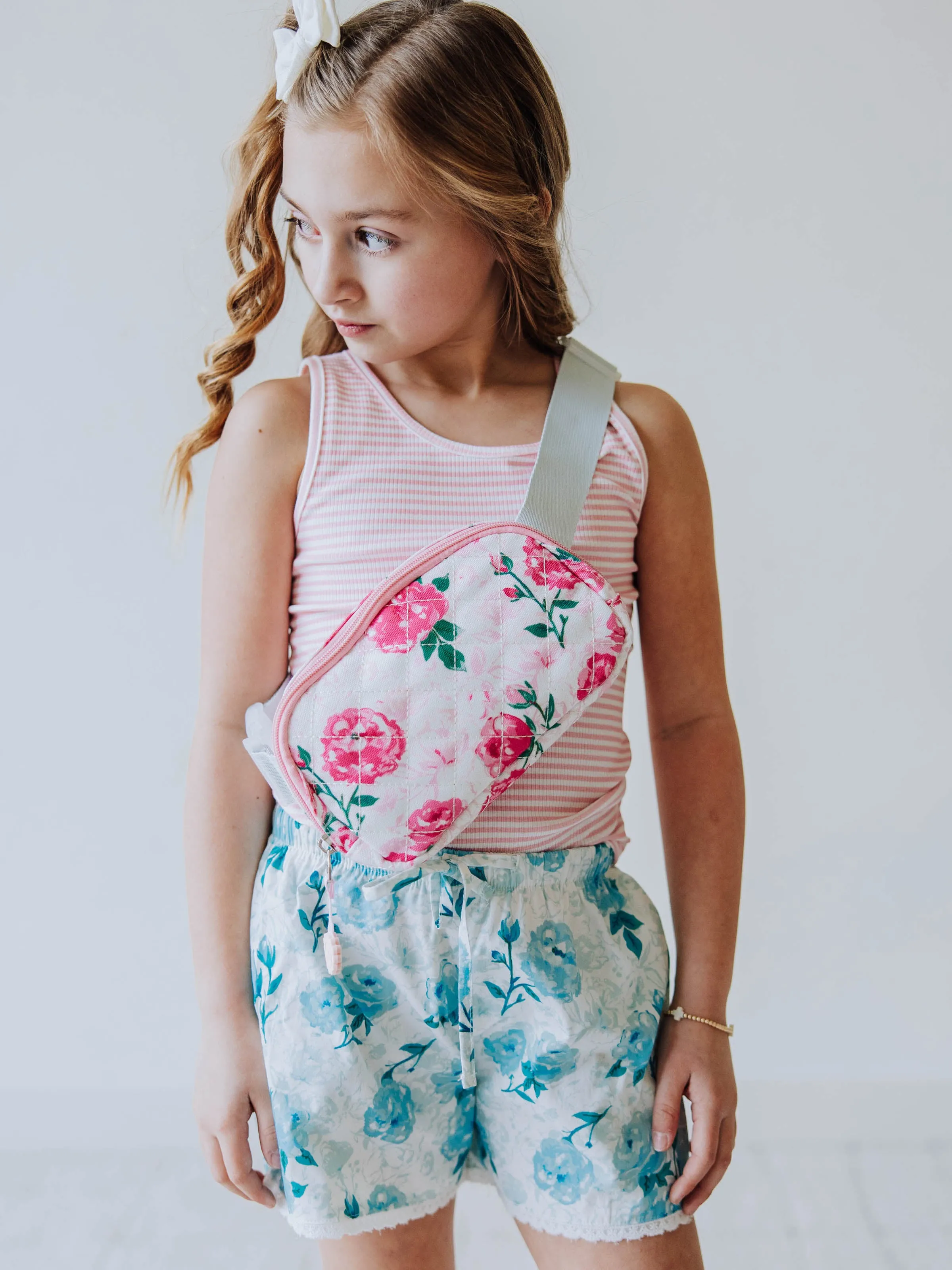 Belt Bag - Raspberry Roses