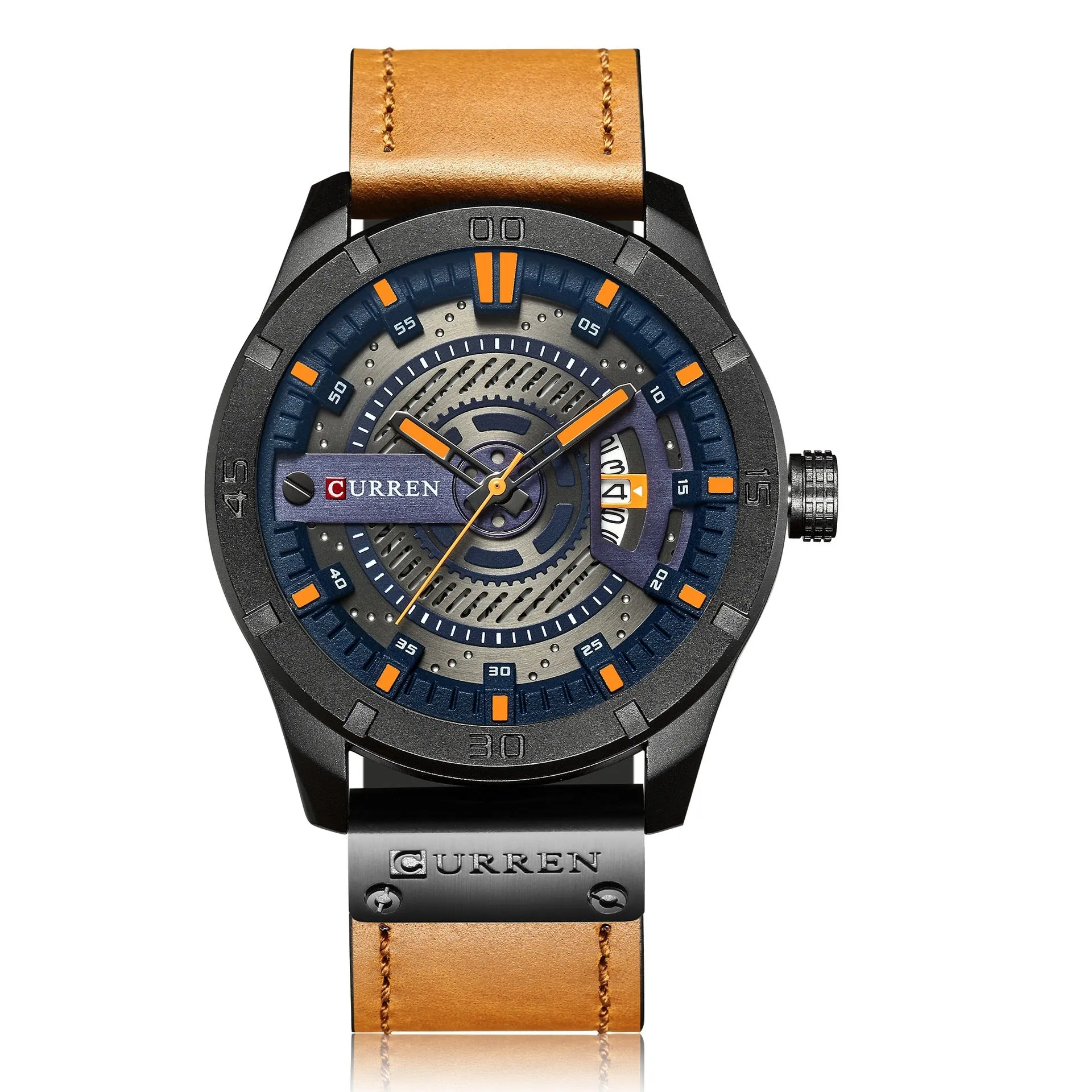 Belt Men's Watch Men's Watch Calendar Watch Business Belt Belt Men's Watch