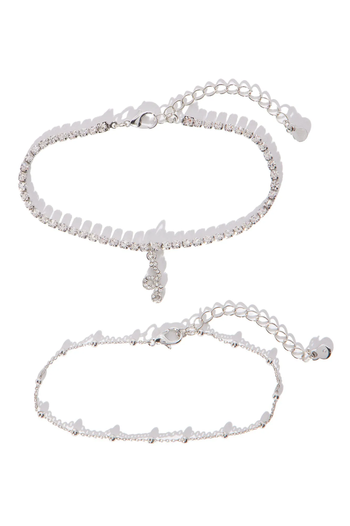 Better Off Snake Anklet - Silver
