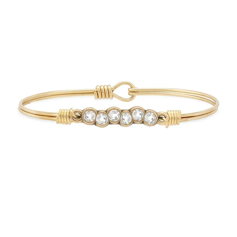 Birthstone Bangle Bracelet