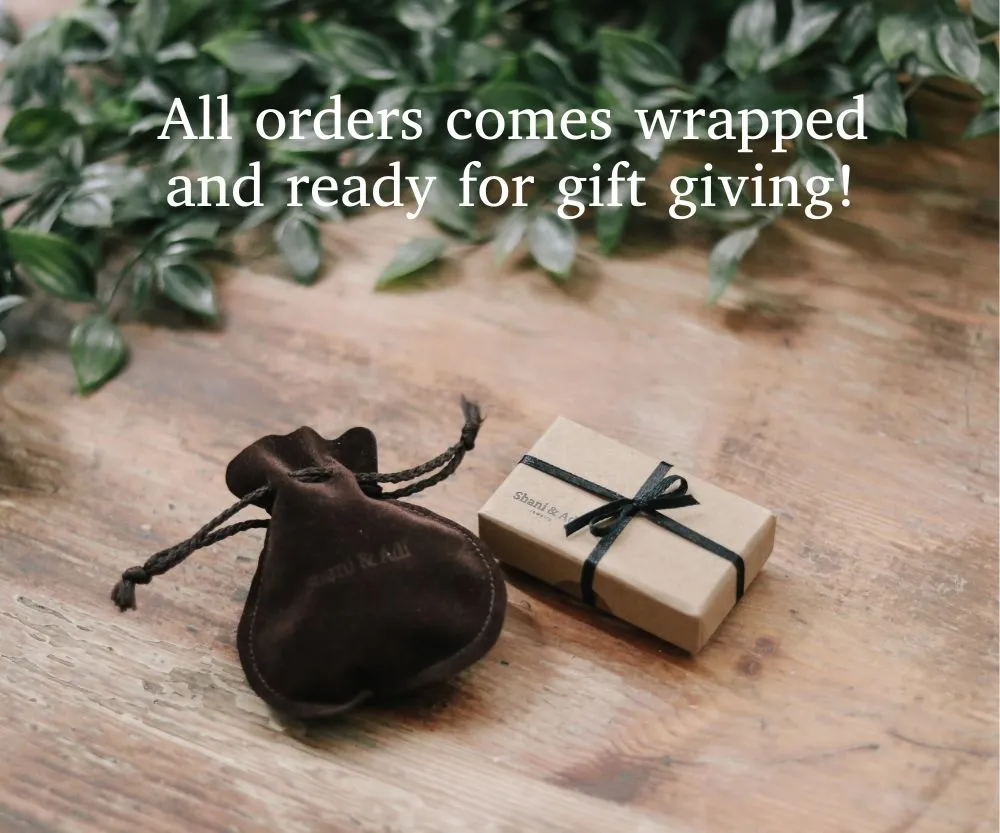 Black cord bracelets for men, silver tube charm for him, gift for him, gift wrapped