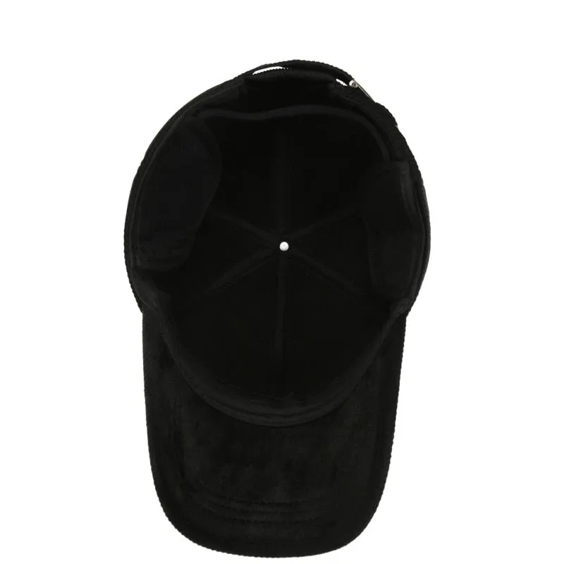 Brand Winter Men Baseball Cap Thicken Warm Snapback Hat Outdoor Sports Ear Protection Cotton Cap Male Gorras Hombre