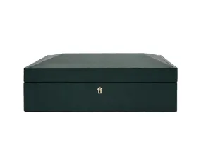 British Racing 15 Piece Watch Box (Green)