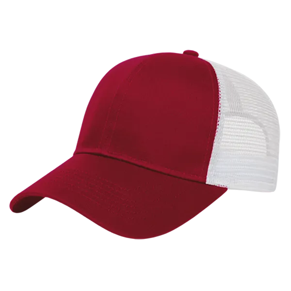 Cap America Custom Embroidered Hat with Logo - Two-Tone Mesh Back Cap i3025