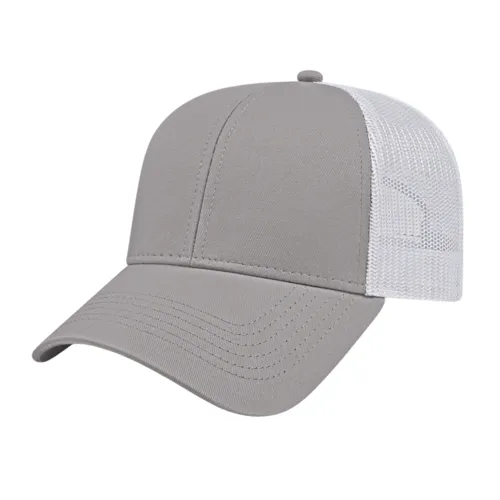 Cap America Custom Embroidered Hat with Logo - Two-Tone Mesh Back Cap i3025