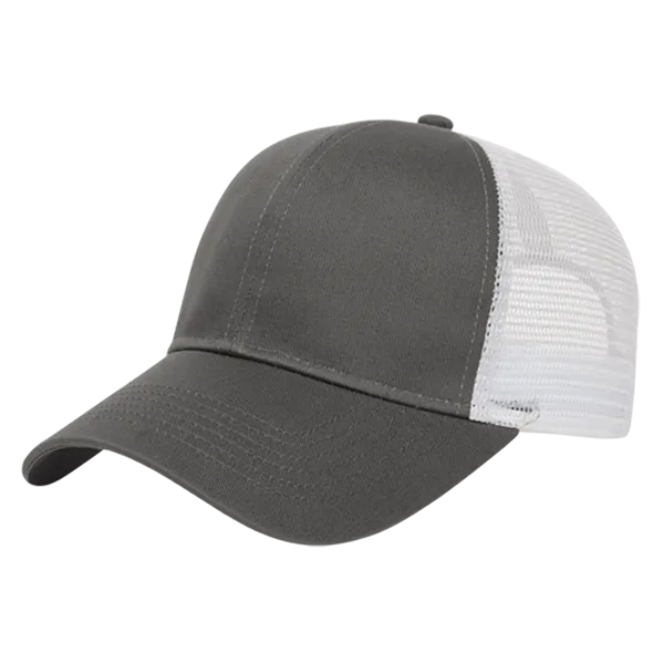 Cap America Custom Embroidered Hat with Logo - Two-Tone Mesh Back Cap i3025