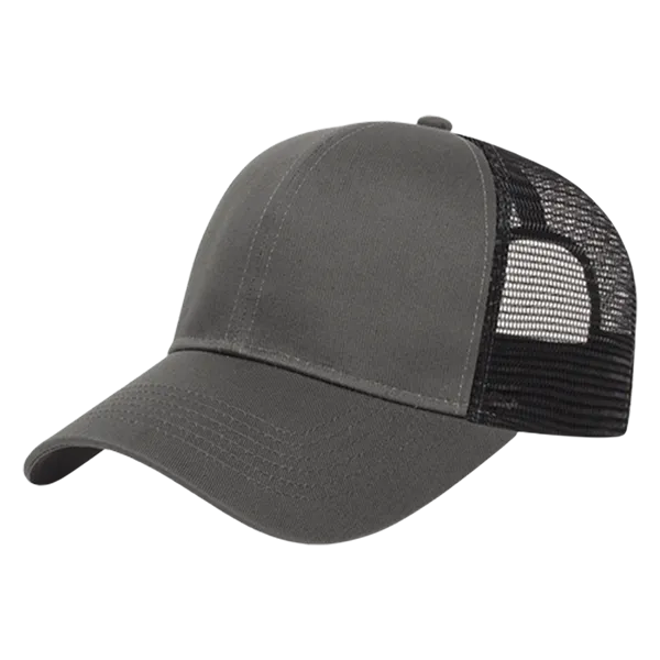 Cap America Custom Embroidered Hat with Logo - Two-Tone Mesh Back Cap i3025