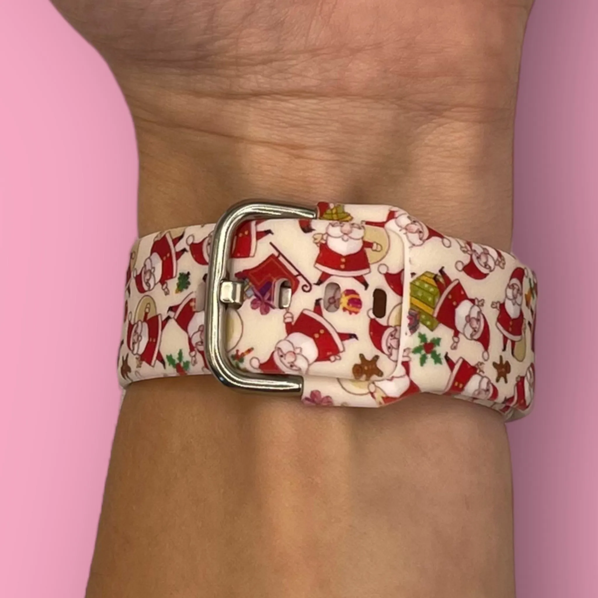 Christmas Watch Straps compatible with the Huawei Watch 4 Pro
