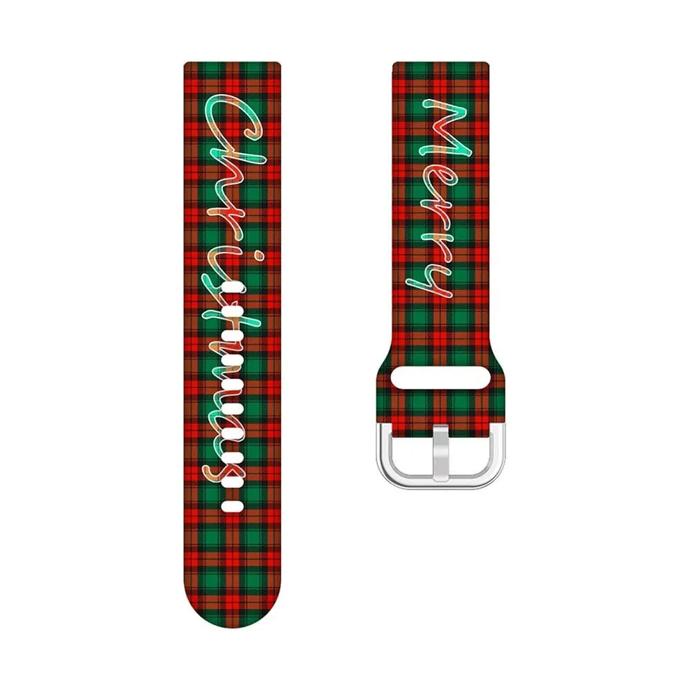 Christmas Watch Straps compatible with the Huawei Watch 4 Pro
