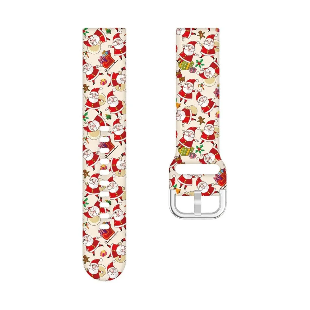 Christmas Watch Straps compatible with the Huawei Watch 4 Pro