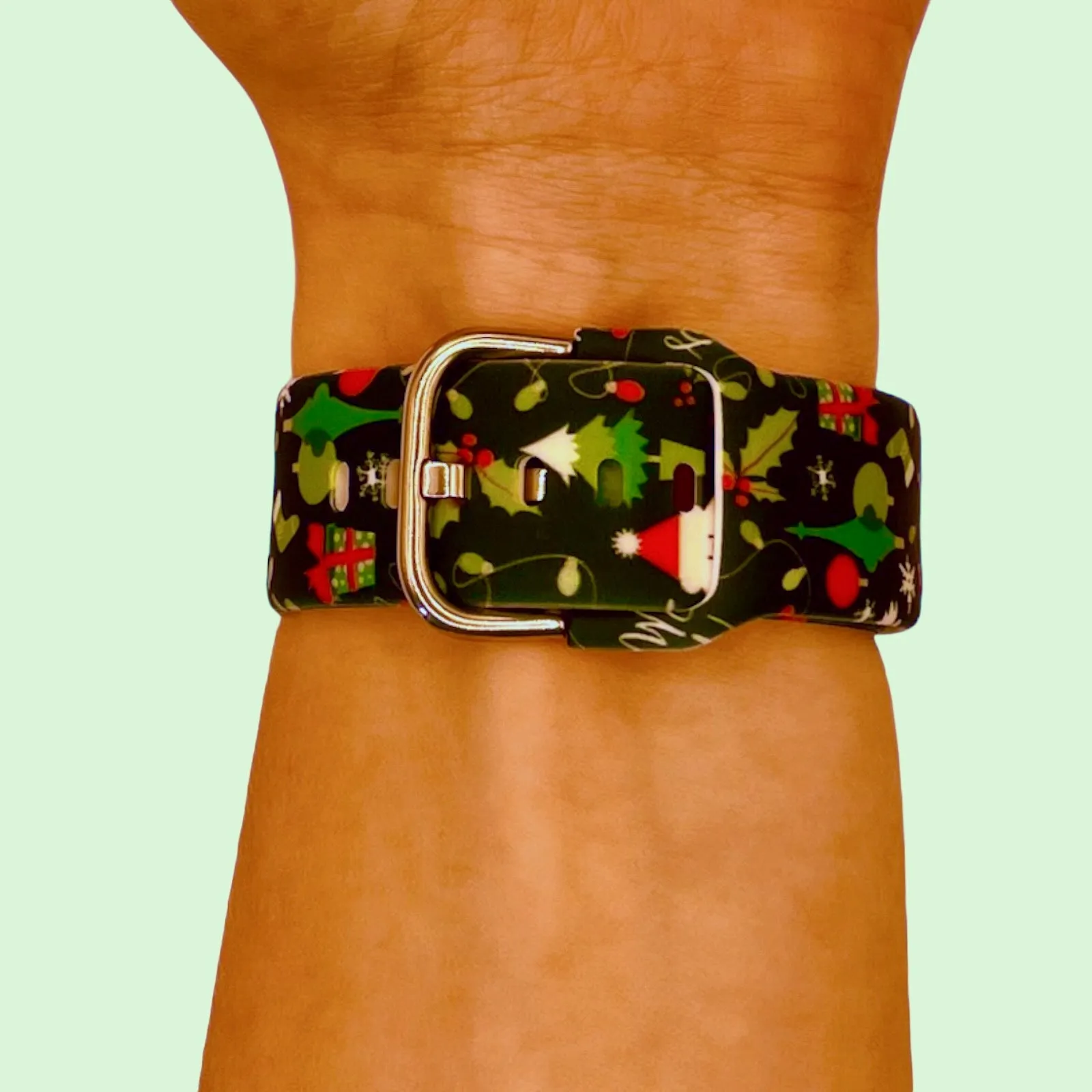 Christmas Watch Straps compatible with the Huawei Watch 4 Pro