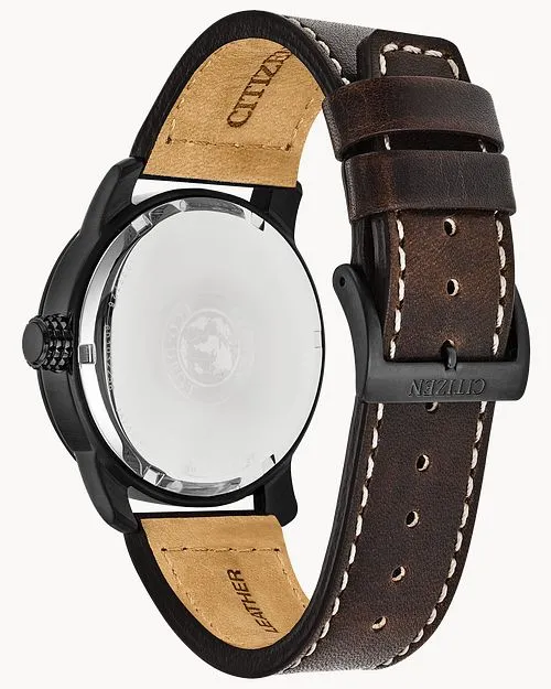 Citizen Garrison Men's Eco-Drive Dark Blue Dial Watch BM8478-01L