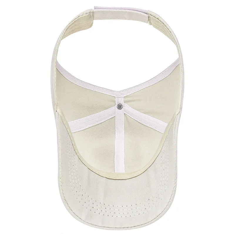 Cool Summer Women Ponytail Sun Caps Hat Female Outdoor Lady Baseball Cap For Women