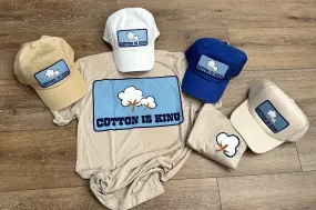 Cotton Is King Caps