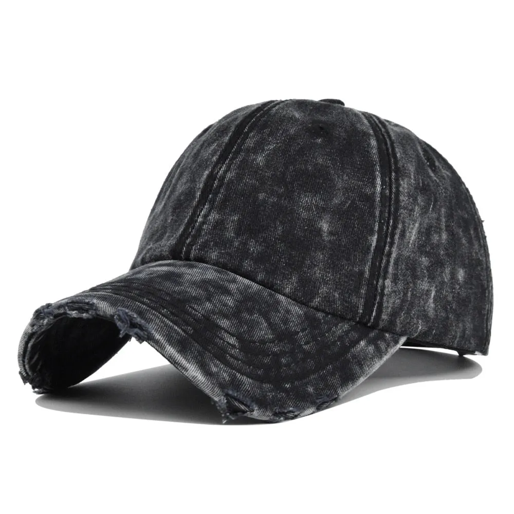 Cotton Retro Baseball Cap for Men Outdoor Sport Women's Summer Hat Snapback Solid Dad Caps Golf Bone Casquette
