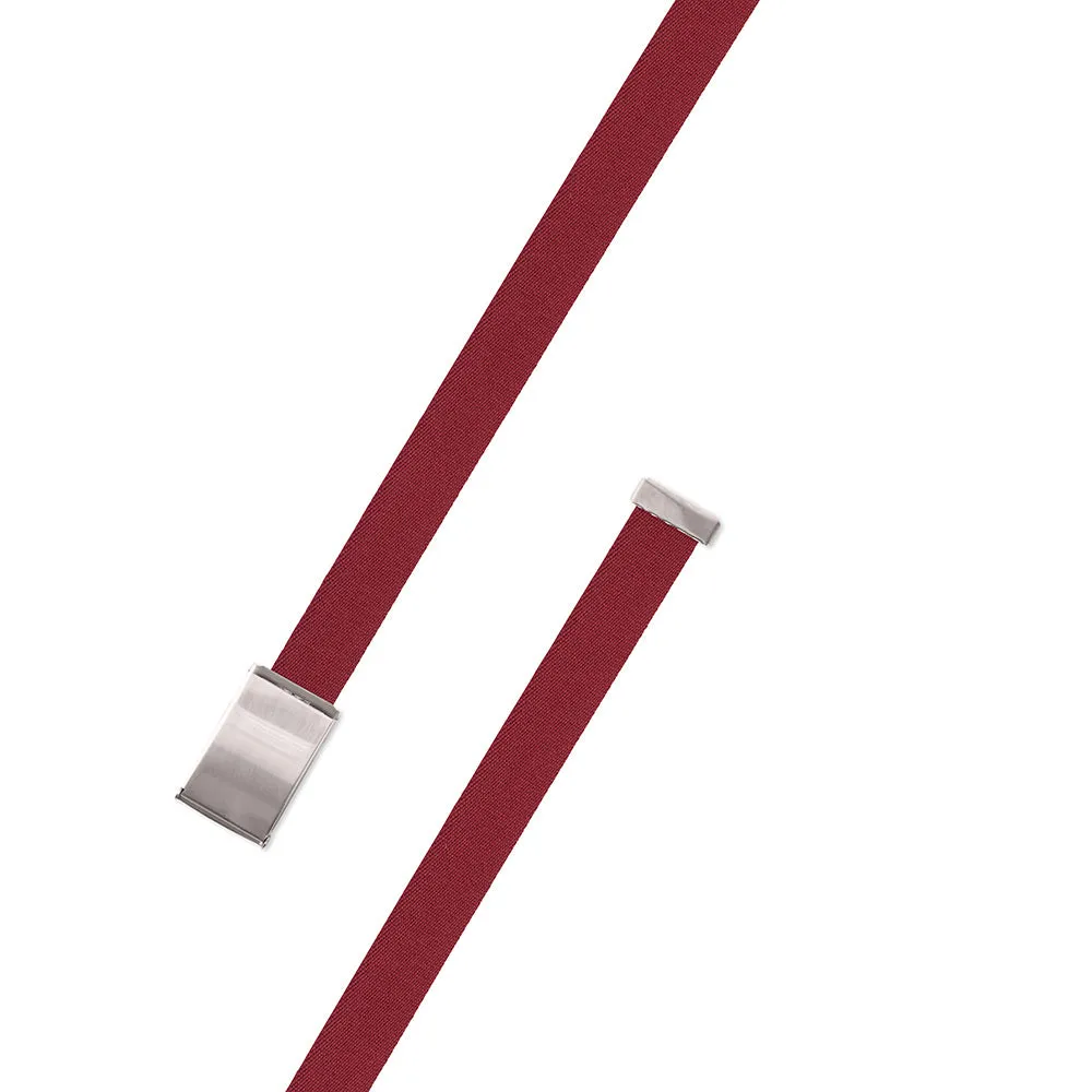 Cranberry Surcingle Military Buckle Belt