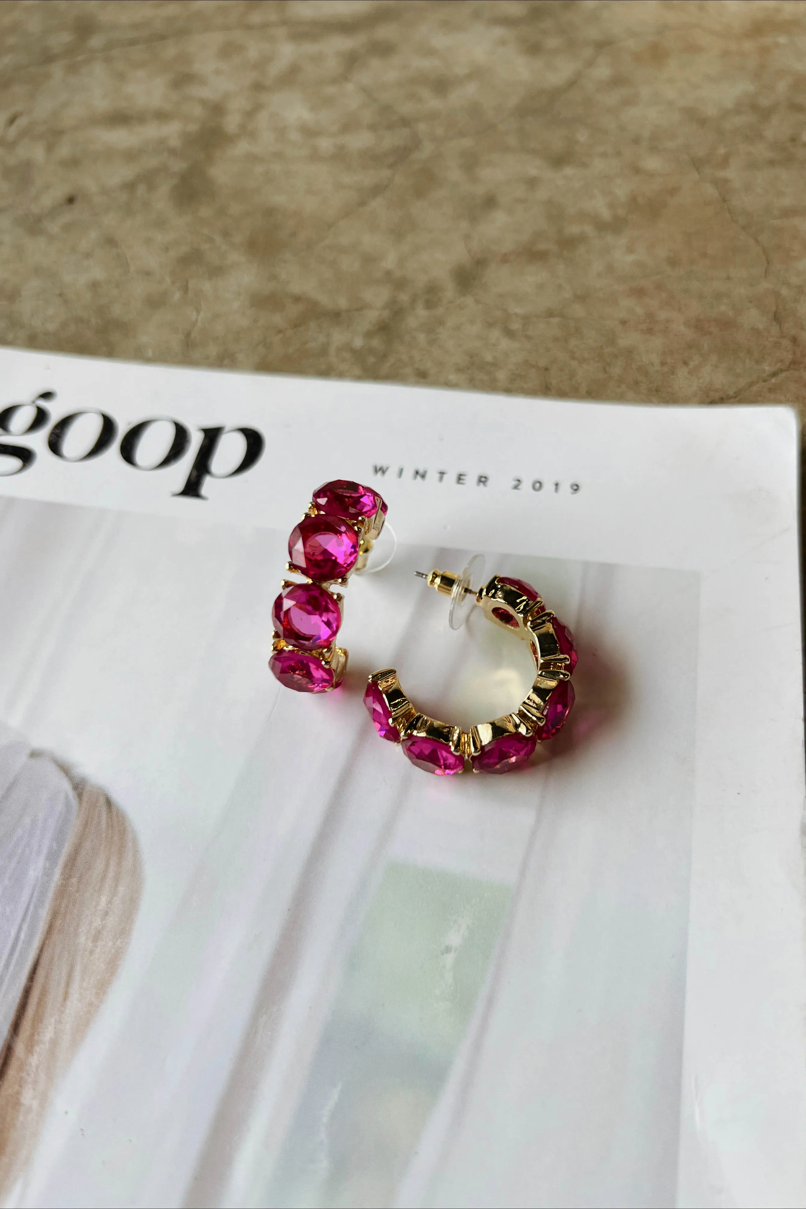 Crystal Ball Earrings