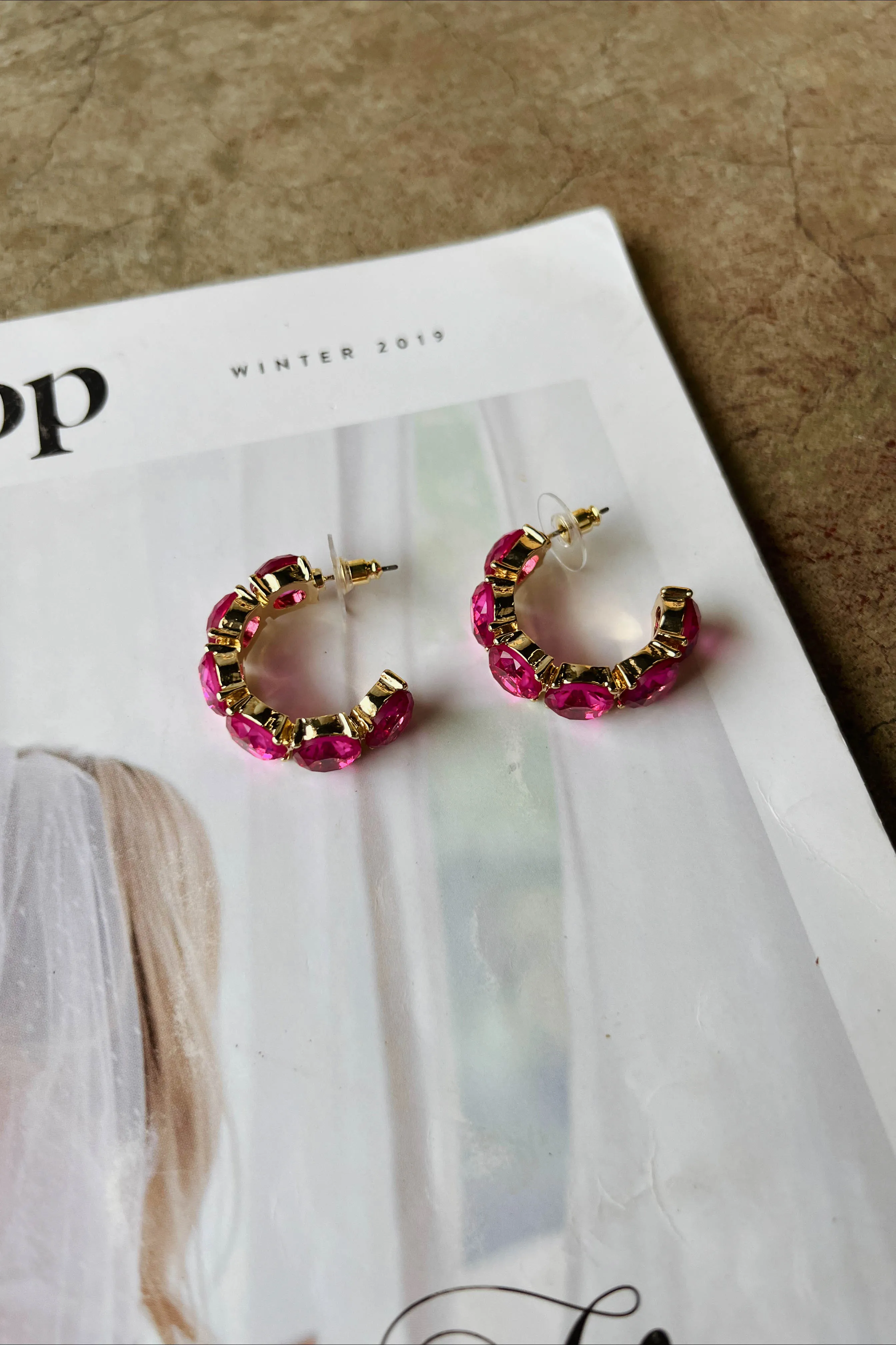 Crystal Ball Earrings