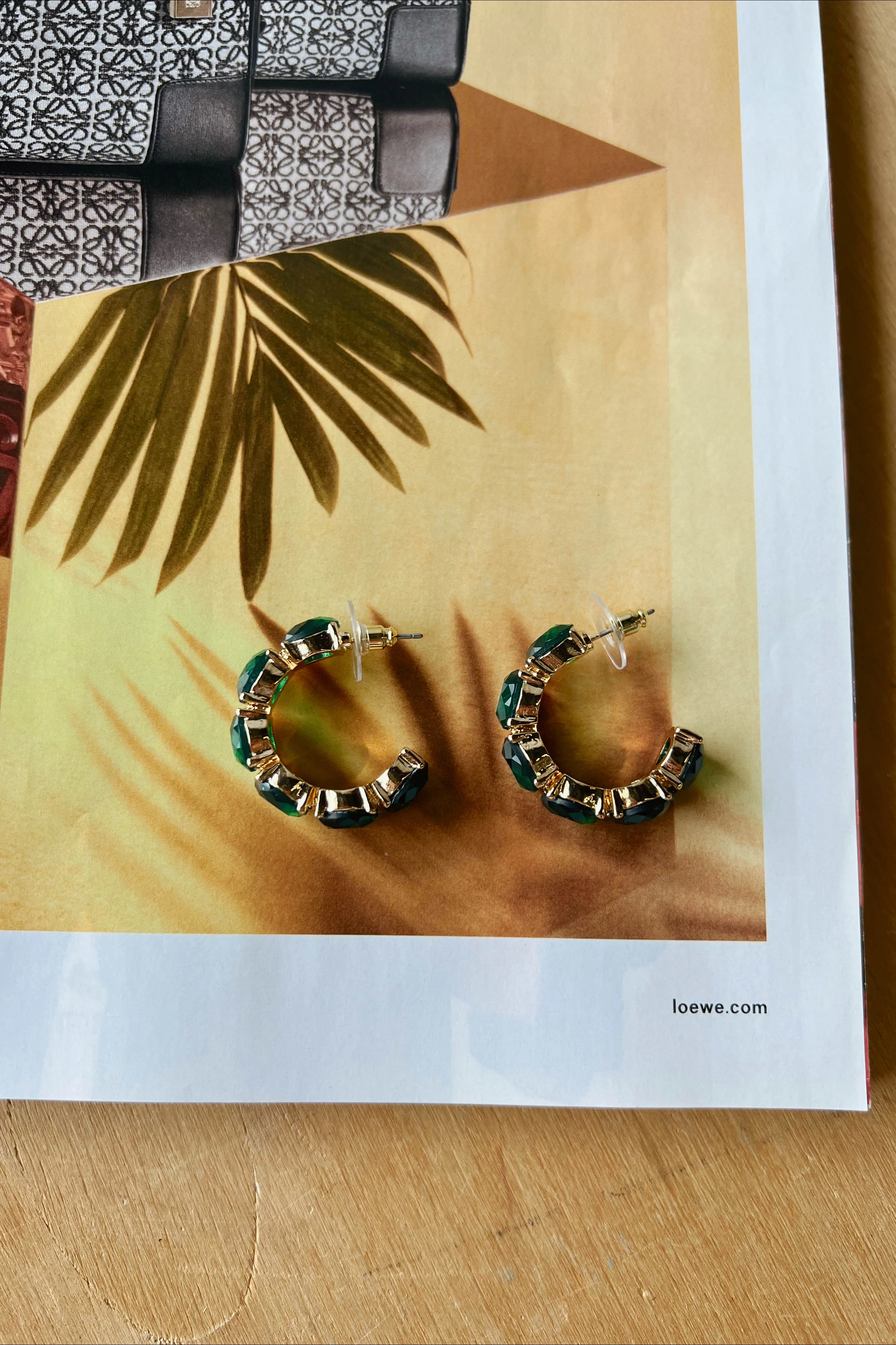 Crystal Ball Earrings
