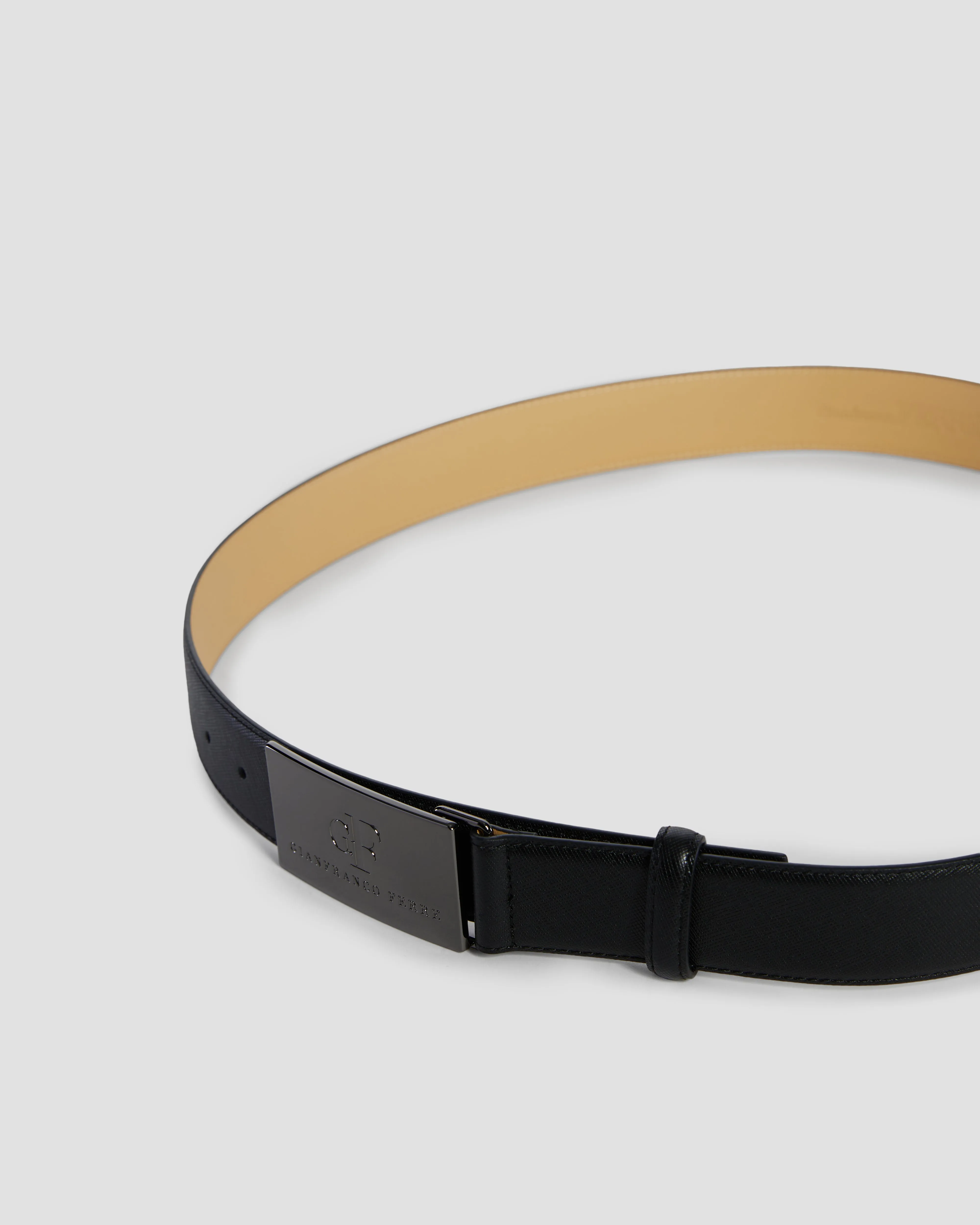 Debossed Buckle Belt