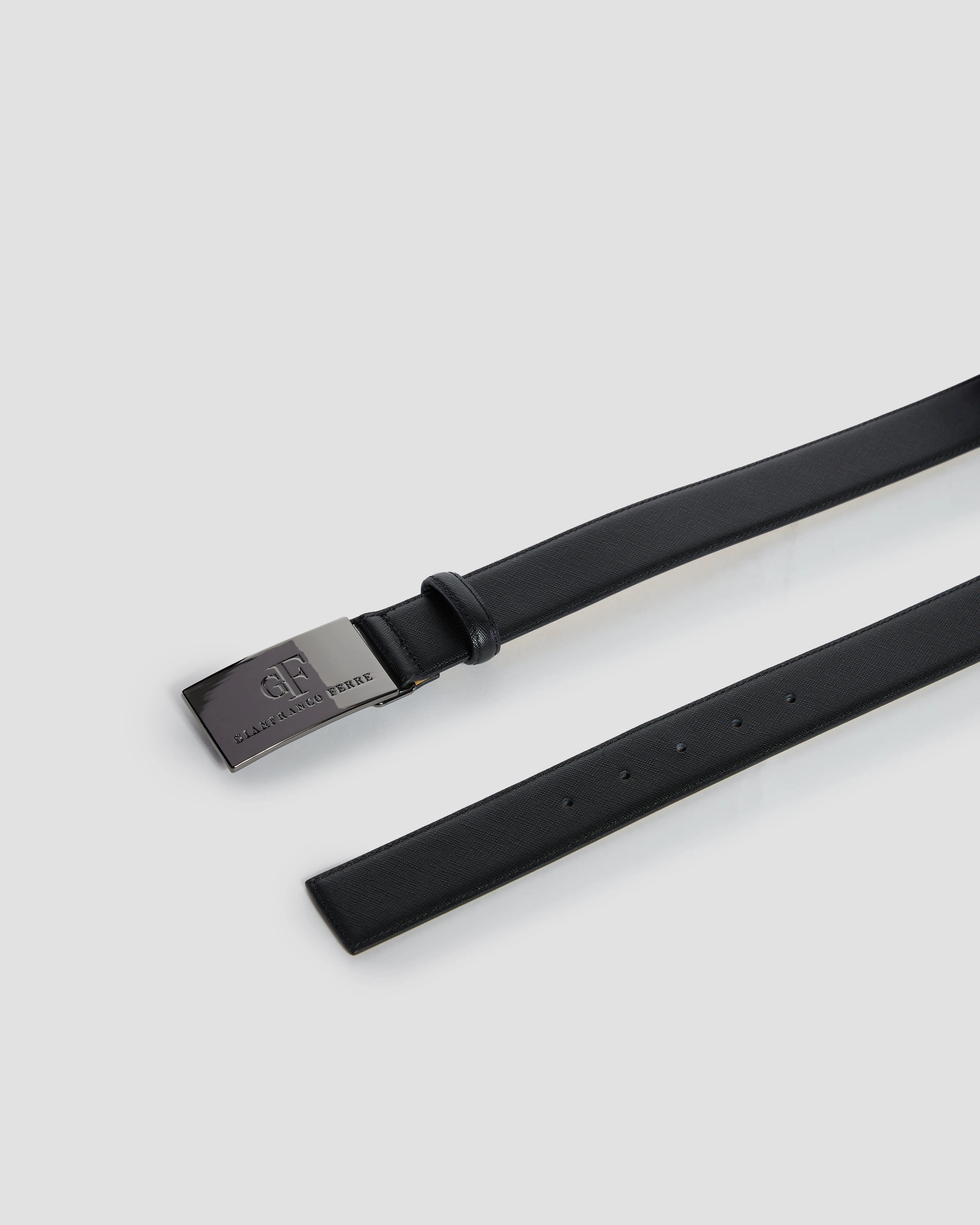 Debossed Buckle Belt