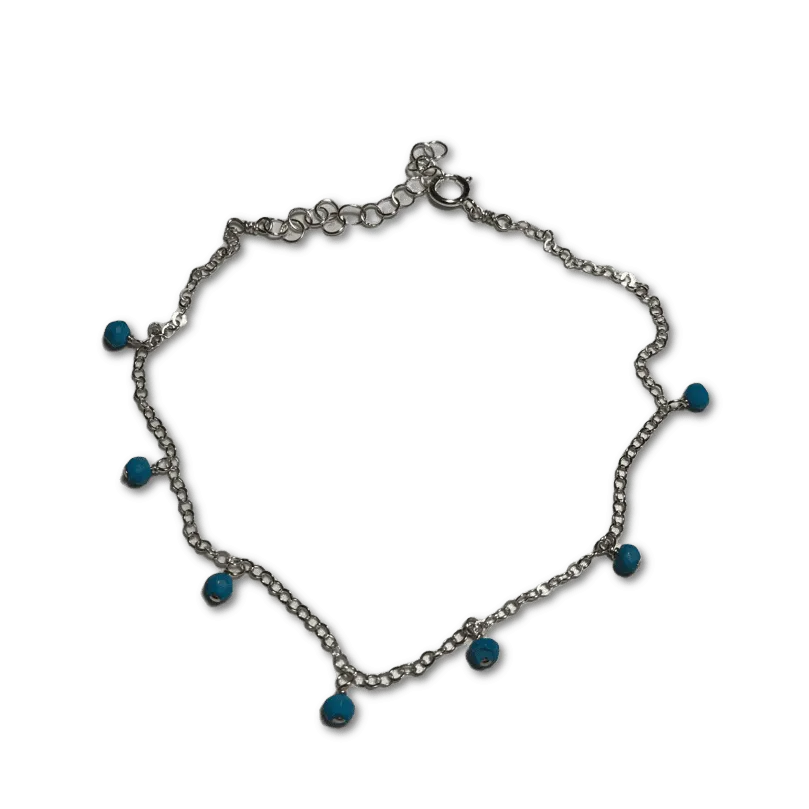 Delicate Beaded Anklet