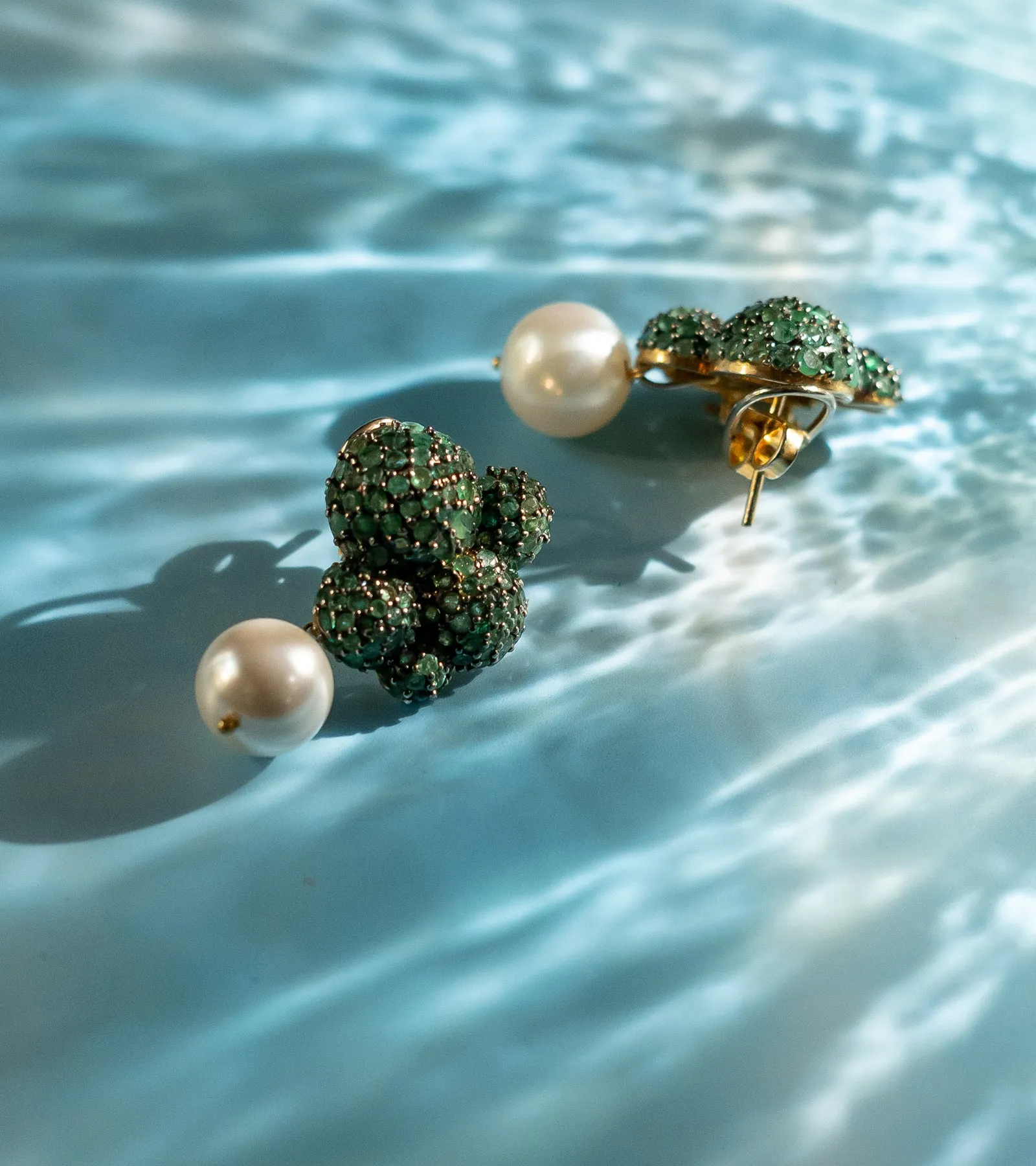 Emerald Bubble | Earrings
