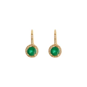 Emerald Whisper Earrings