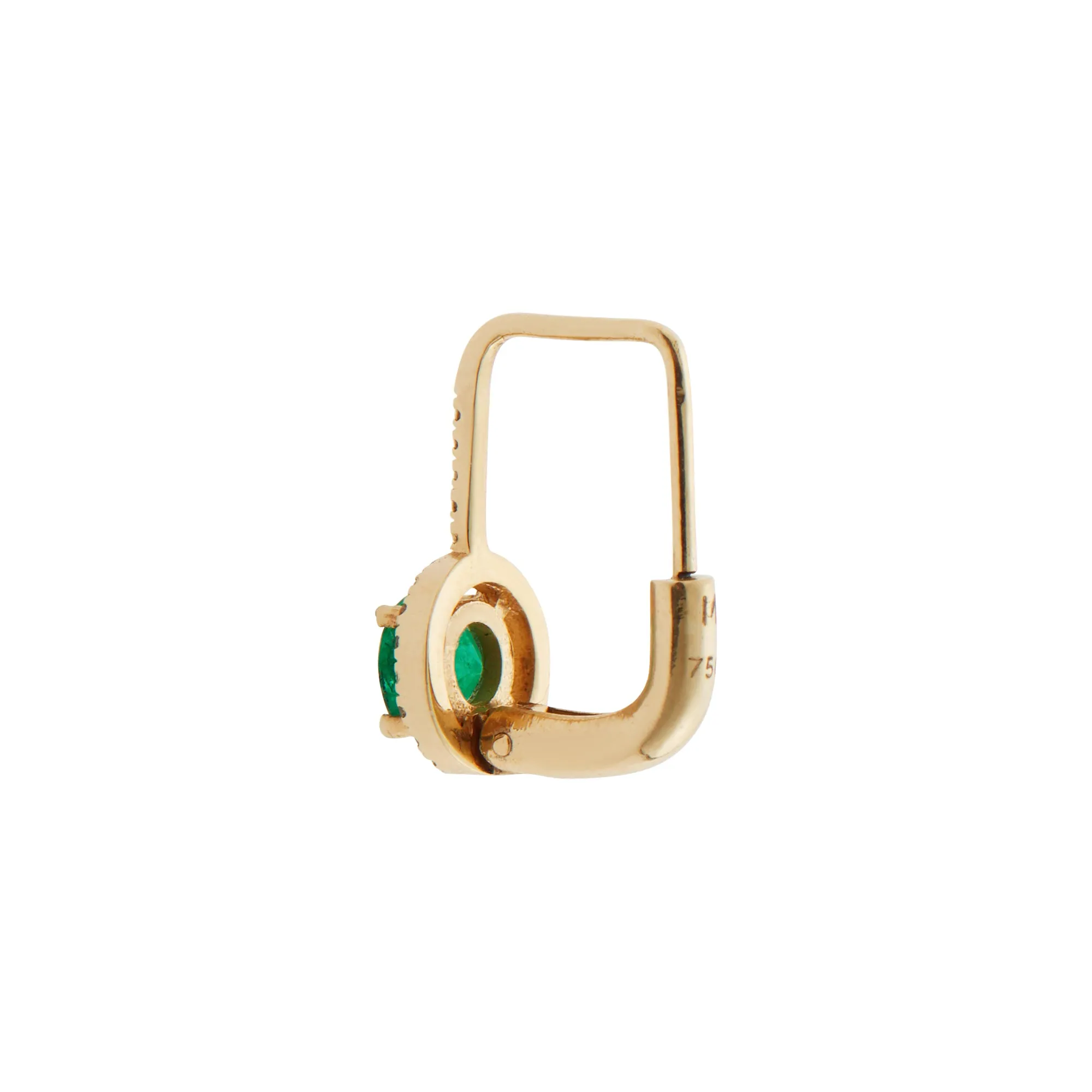 Emerald Whisper Earrings