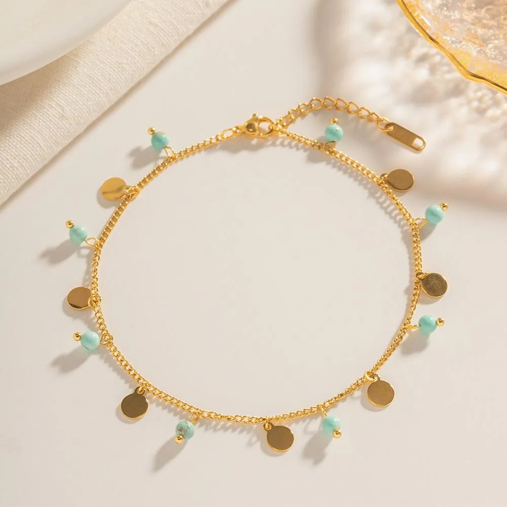 Esha Disc Anklet
