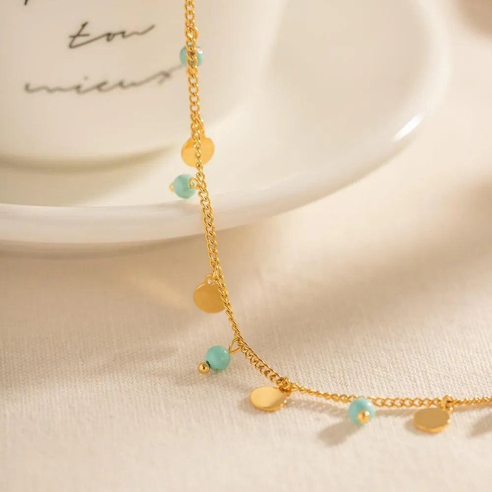 Esha Disc Anklet