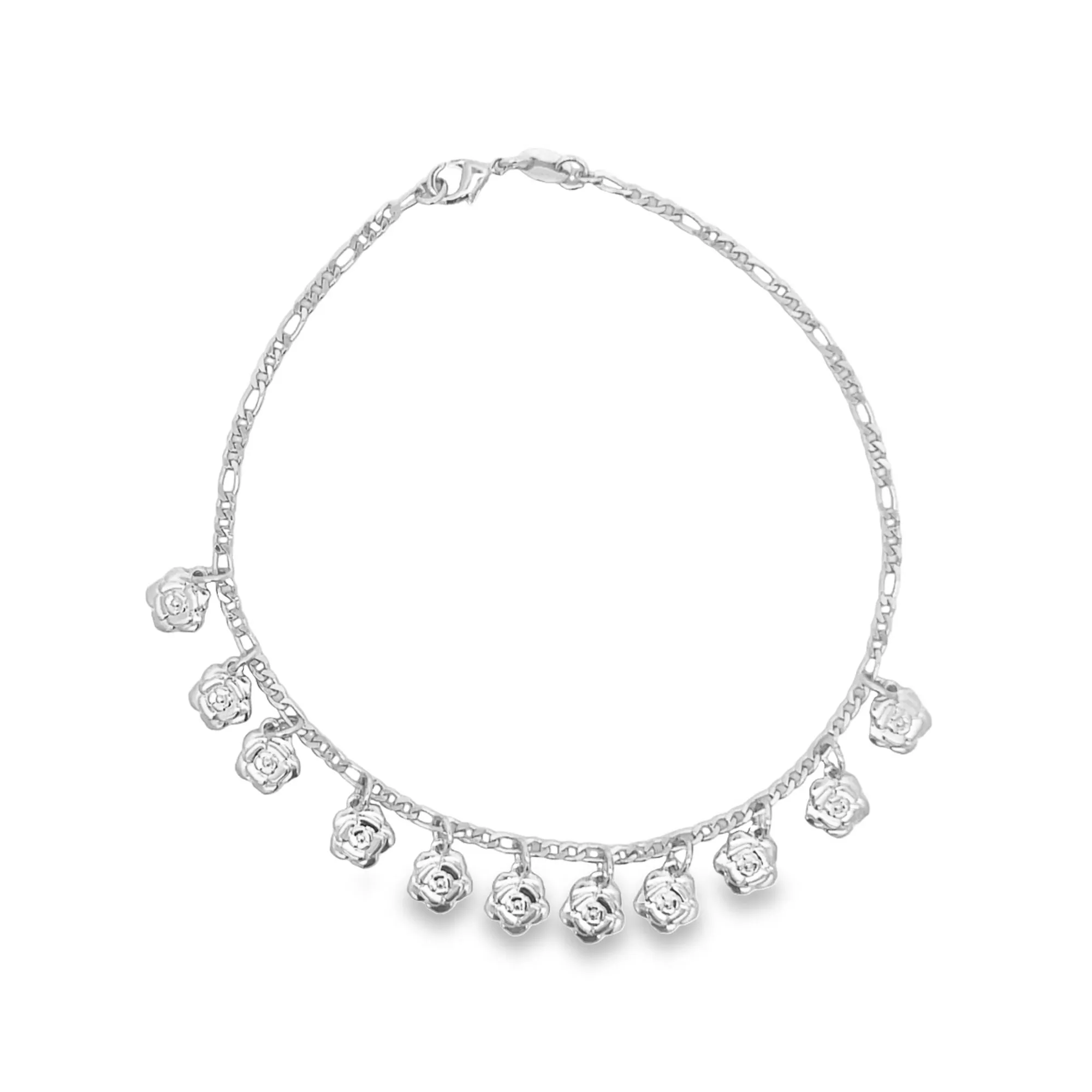 Flower Charm Anklet (E2)